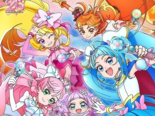 广阔天空!光之美少女 动漫 海报