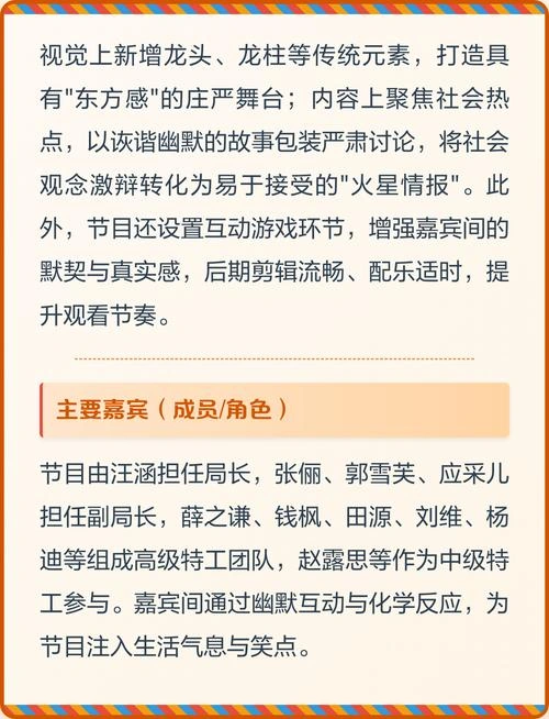 综艺 火星情报局第二季 剧照