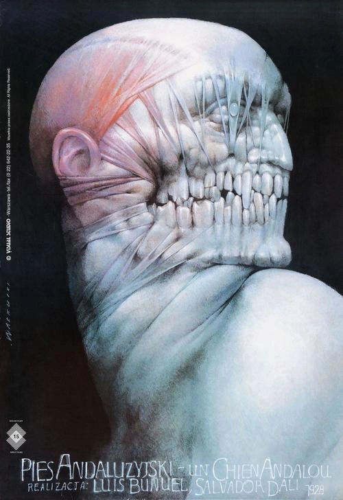 一条安达鲁狗 奇幻片 Pierre Batcheff 海报