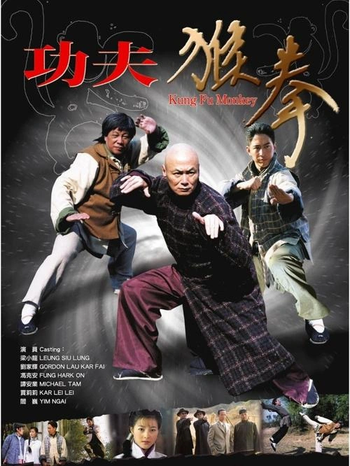 谭安业 主演 功夫猴拳 武侠片