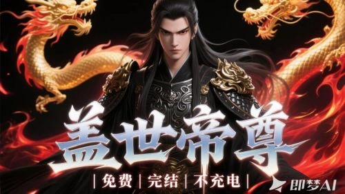 盖世帝尊 动漫 宣传照