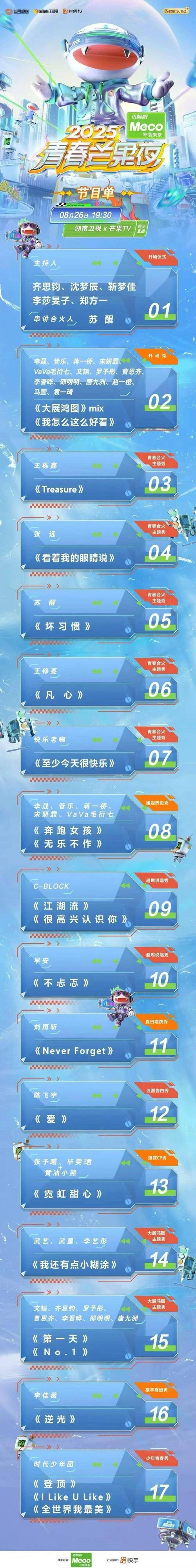未知 2025青春芒果夜 综艺