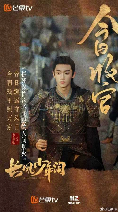 长风少年词 李嘉豪 国产剧 官方剧照