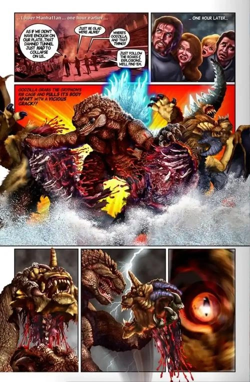 哥斯拉1998 汉克·阿扎利亚 动作片 官方剧照