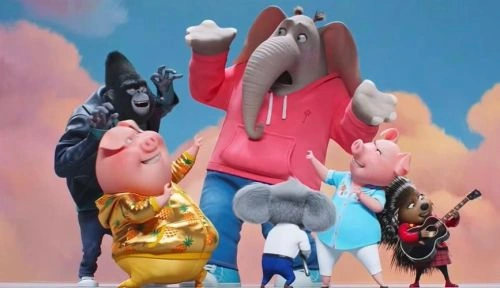 美丽的声音 喜剧片 画面
